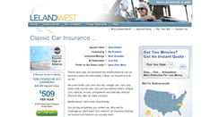 Desktop Screenshot of lelandwest.com